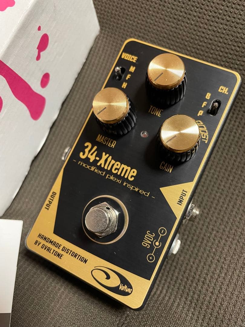 ☆Ovaltone 34-Xtreme☆ディストーション・オーバードライブ