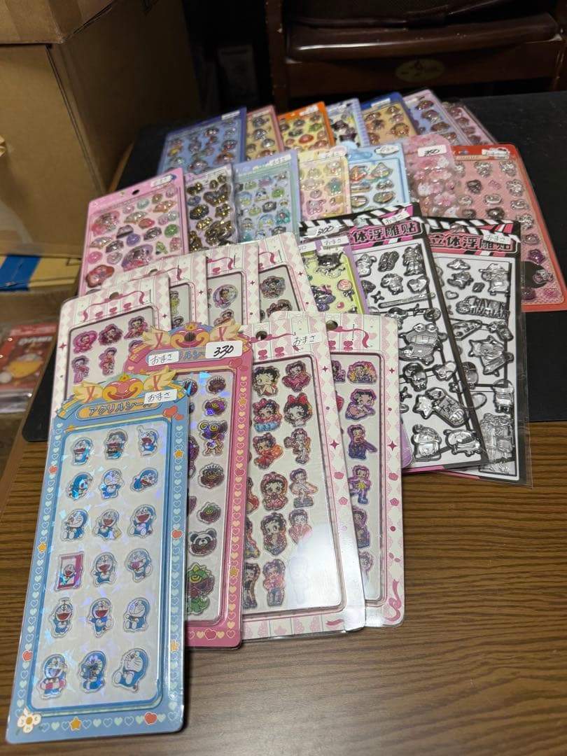 キャラクターシールその他