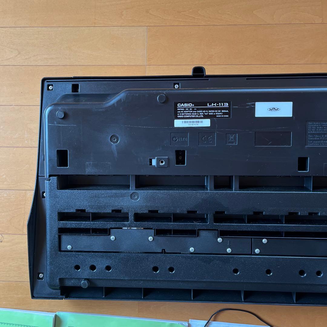 カシオ　ポータブル　キーボード　LK-113 おまけ付き