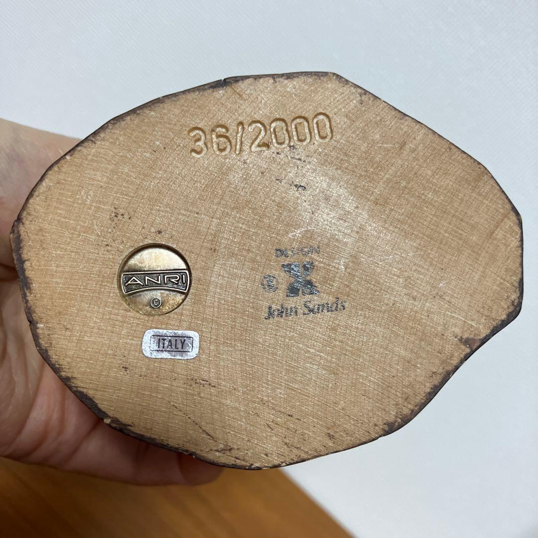 アンリ　木彫り　人形　サラケイ　17cm