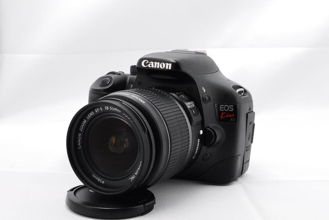 一眼レフデビューに✨ショット数少3820回！Canon Kiss X4液晶保護済