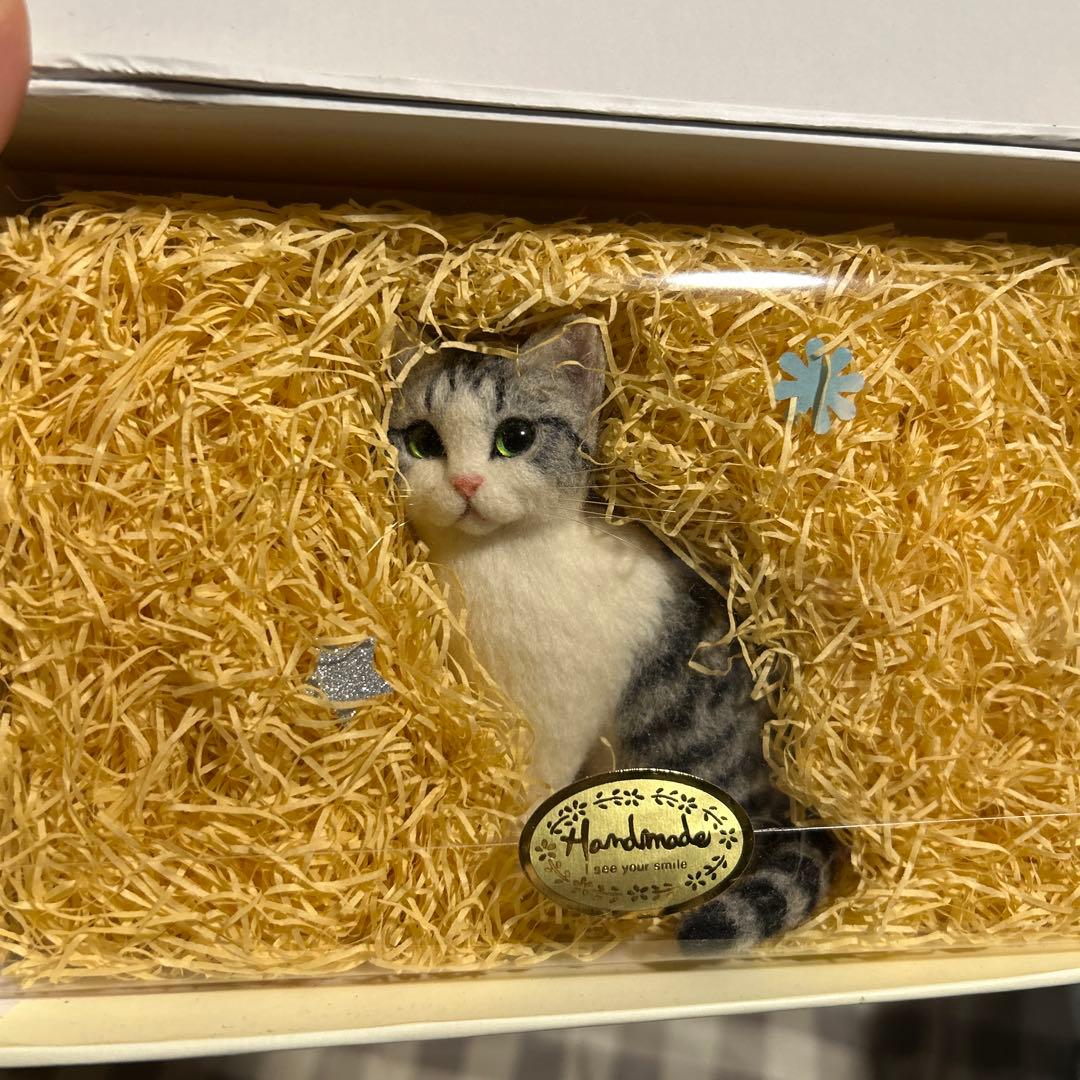 限定値下げ！ハンドメイド 羊毛フェルト 猫