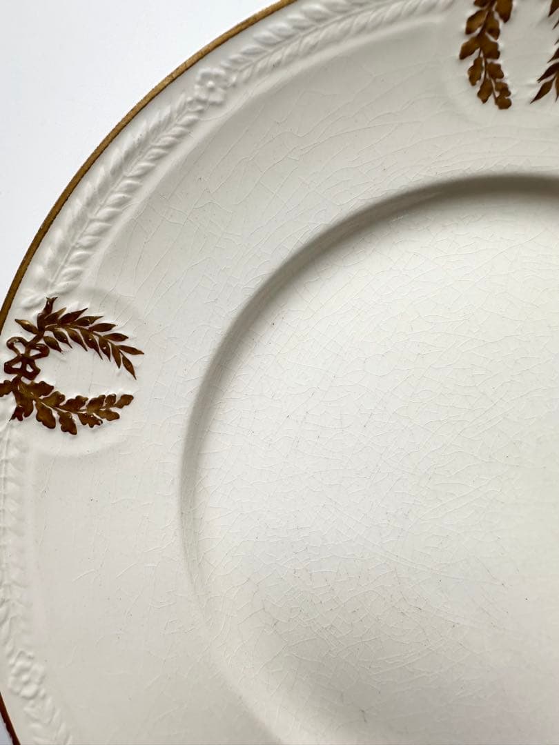 サルグミンヌ　お皿　平皿　プレート　フランス　アンティーク