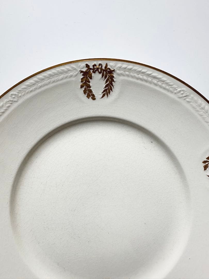 サルグミンヌ　お皿　平皿　プレート　フランス　アンティーク