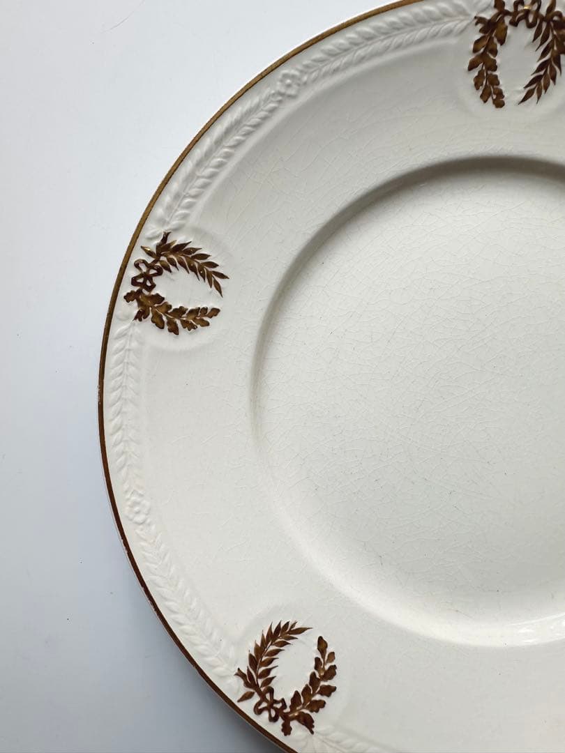 サルグミンヌ　お皿　平皿　プレート　フランス　アンティーク