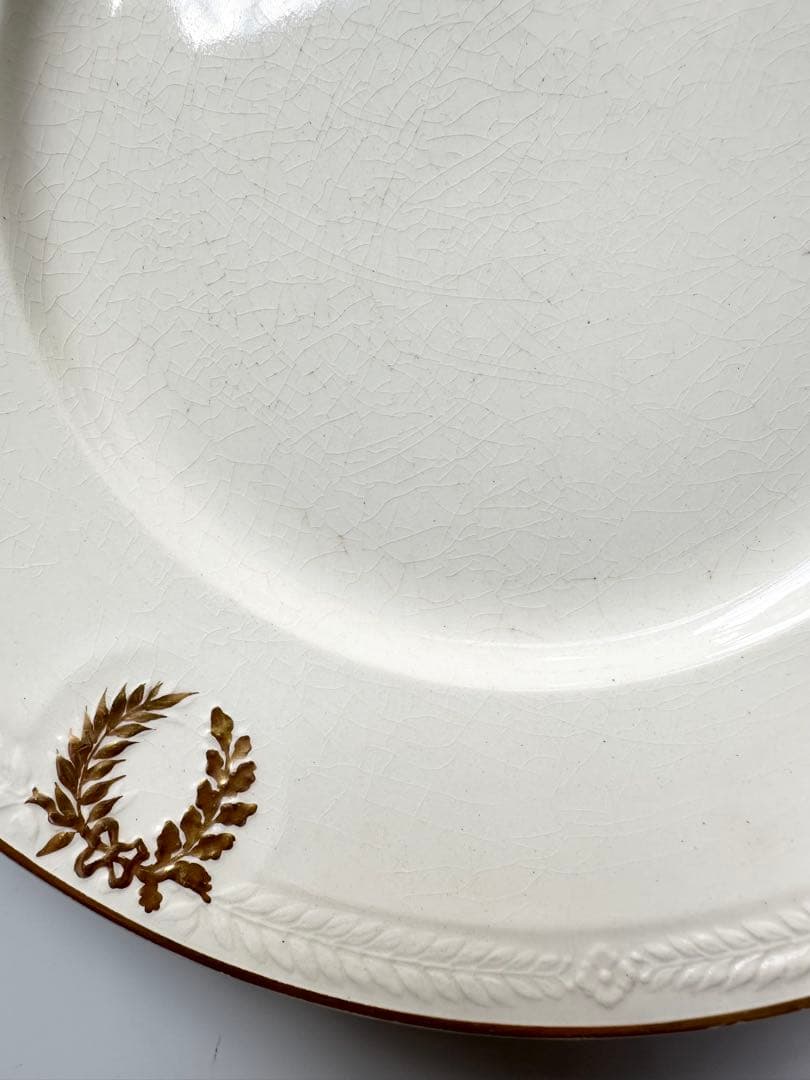 サルグミンヌ　お皿　平皿　プレート　フランス　アンティーク