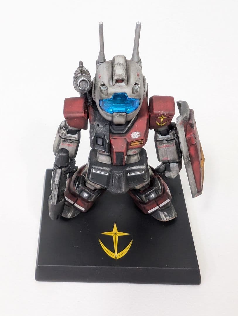 ガンダムコンバージ ジムキャノン 部分塗装 リペイント converge