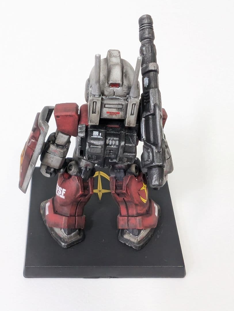 ガンダムコンバージ ジムキャノン 部分塗装 リペイント converge