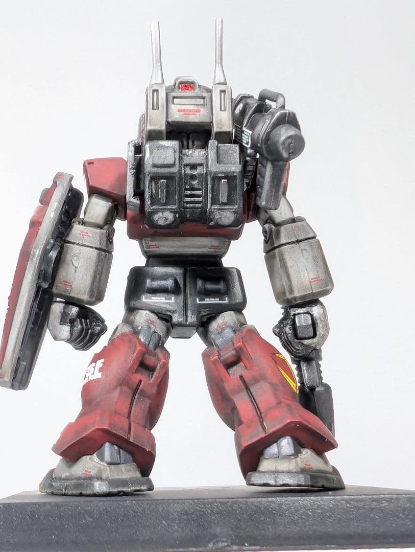 ガンダムコンバージ ジムキャノン 部分塗装 リペイント converge