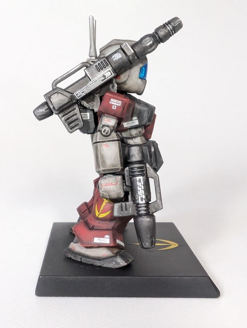 ガンダムコンバージ ジムキャノン 部分塗装 リペイント converge
