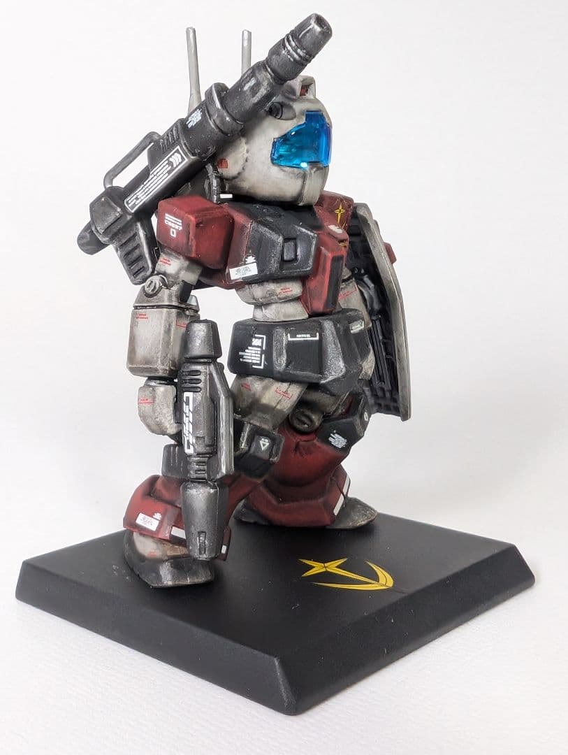 ガンダムコンバージ ジムキャノン 部分塗装 リペイント converge