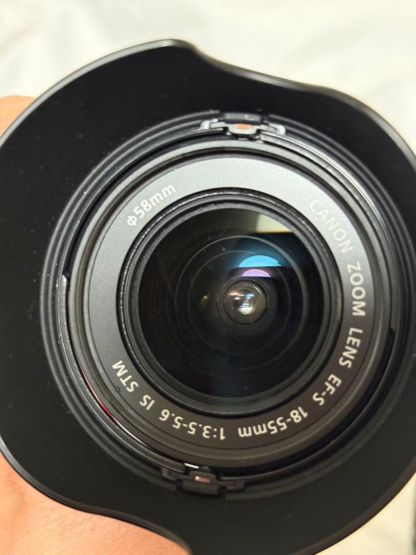 Canon EOS 50D、18-55ズーム、プロストラップ