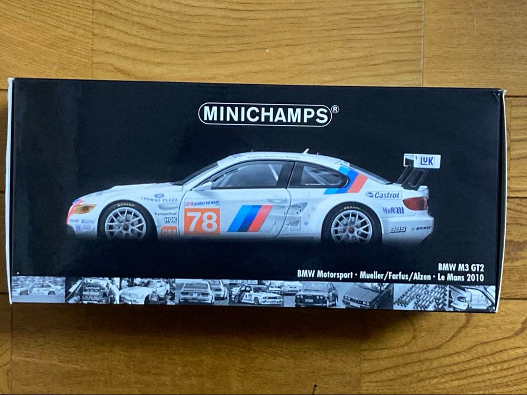  M3 GT2 Le Mans 2010ミニカー 1/18
