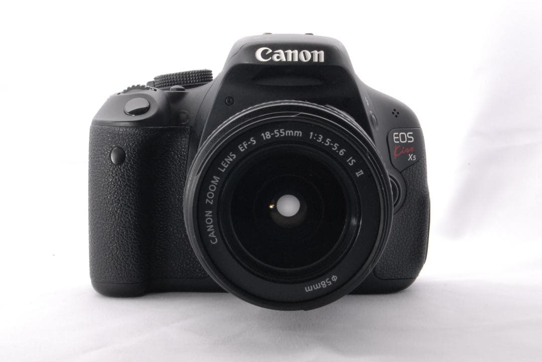 【美品】Canon EOS Kiss X5 一眼レフ カメラ 卒業式 入学式