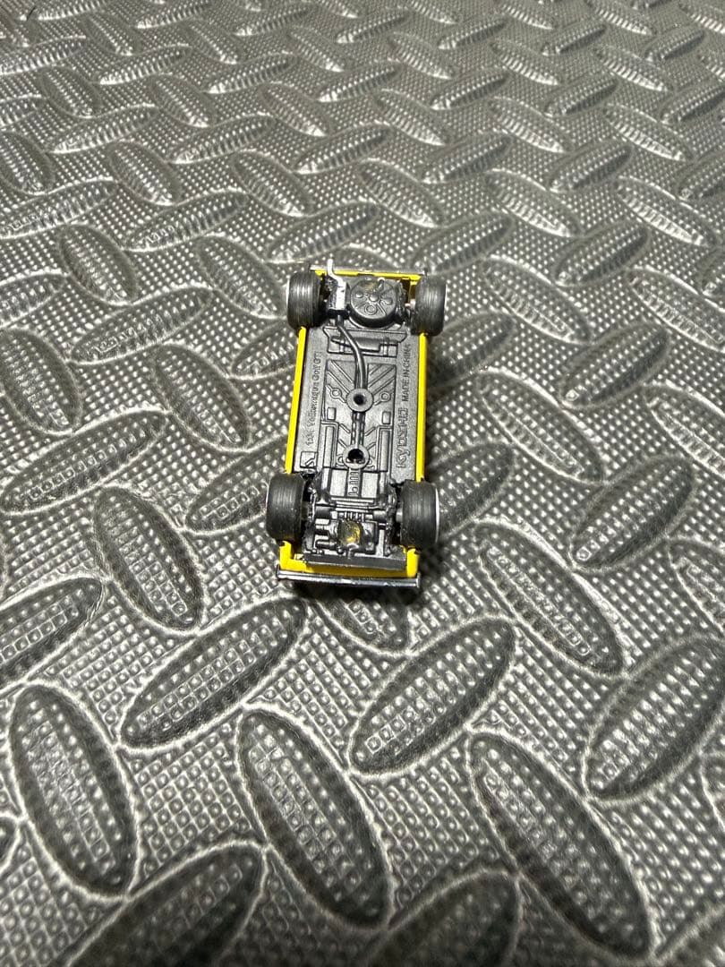 フォルクスワーゲン　ゴルフ1 ミニカー カスタムBORBETタイヤ引っ張り仕様