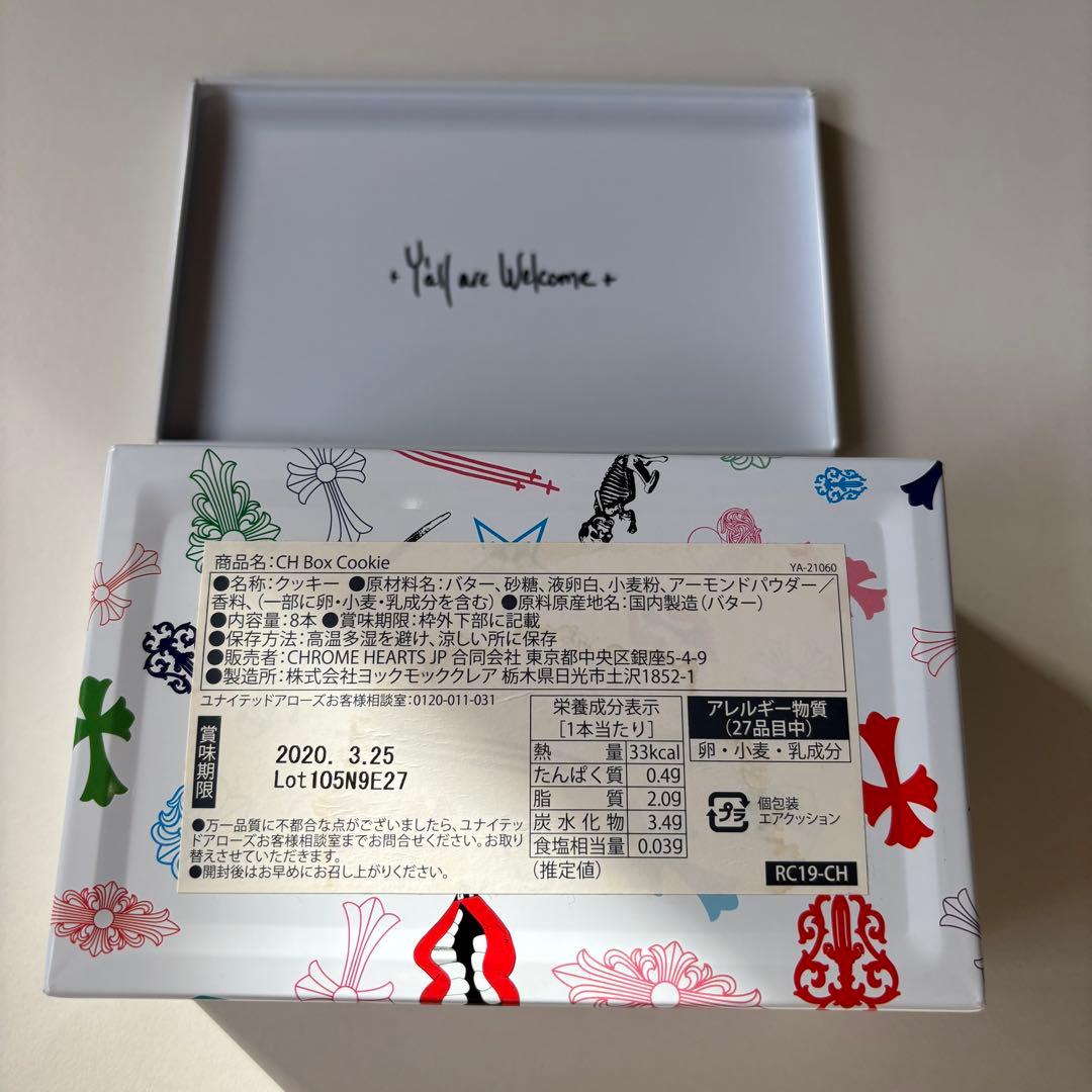 CHROME HEARTS クロムハーツ東京20周年限定コラボクッキー缶