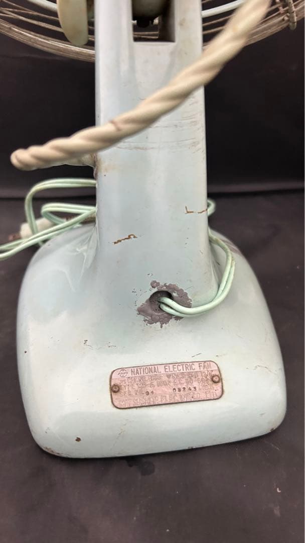 ナショナル　MATSUSHITA ELECTRIC 扇風機　アンティーク
