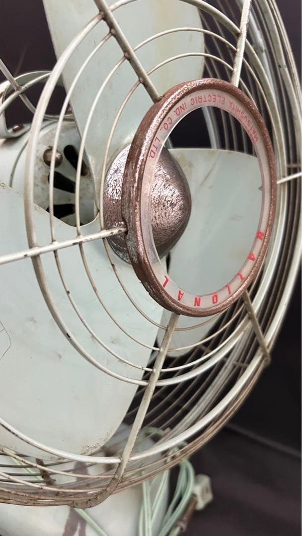 ナショナル　MATSUSHITA ELECTRIC 扇風機　アンティーク
