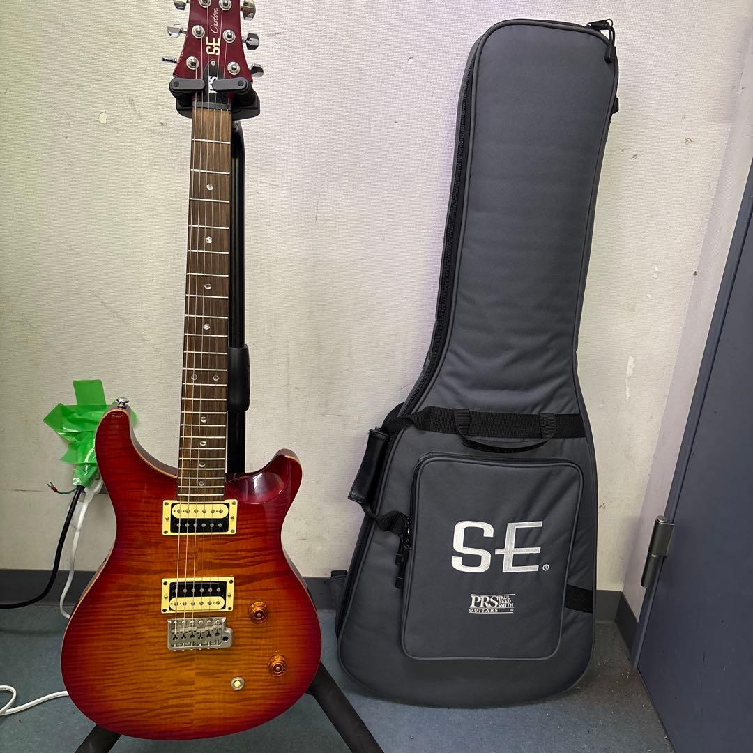 PRS SE エレキギター サンバースト ギグバッグ付き