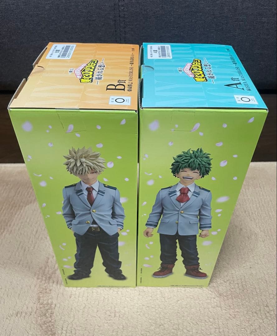 ヒロアカ　一番くじ　フィギュア　セット売り