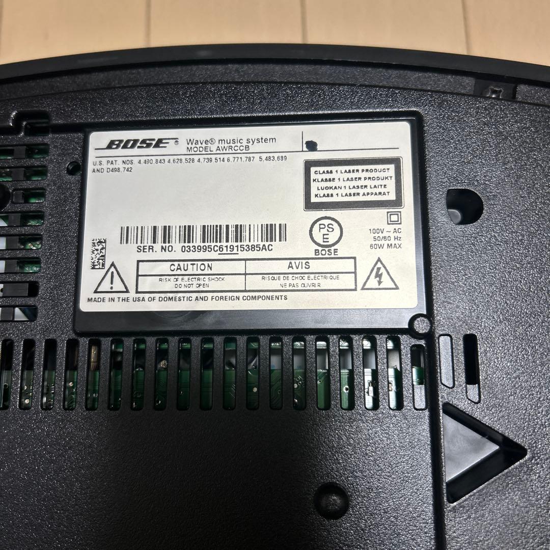 Bose Wave Music system AWRCCB 美品 完動品