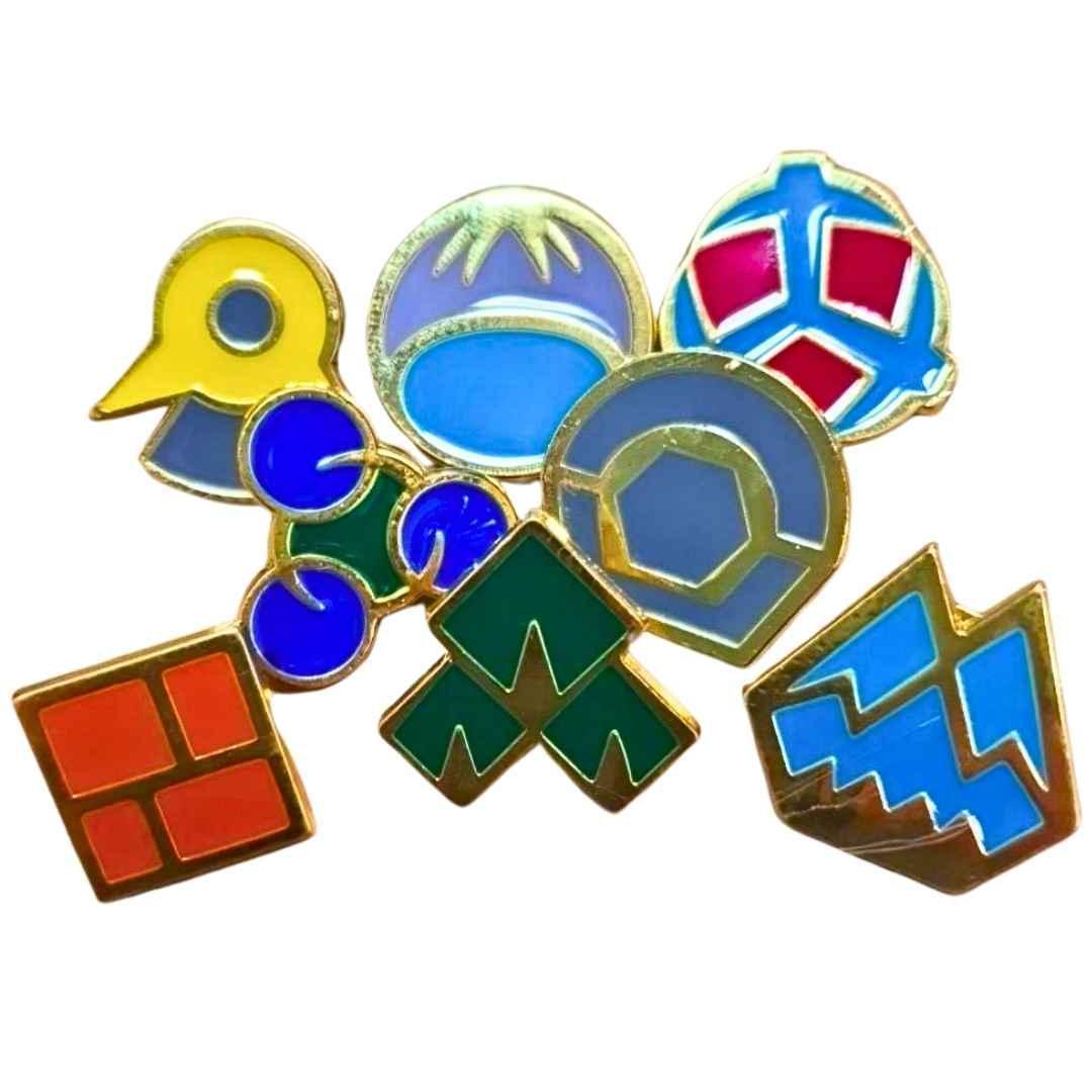 バッジ ジムリーダー シンオウ地方 ８種セット リボン袋付【残3のみ】