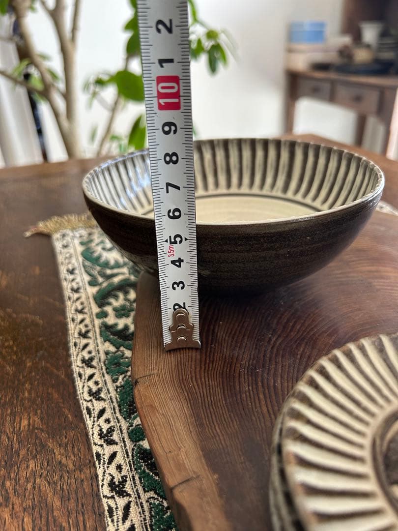 小石原焼 小石原焼き 飛び鉋　７点セット　刷毛目 鬼丸豊喜窯 小石原ポタリー