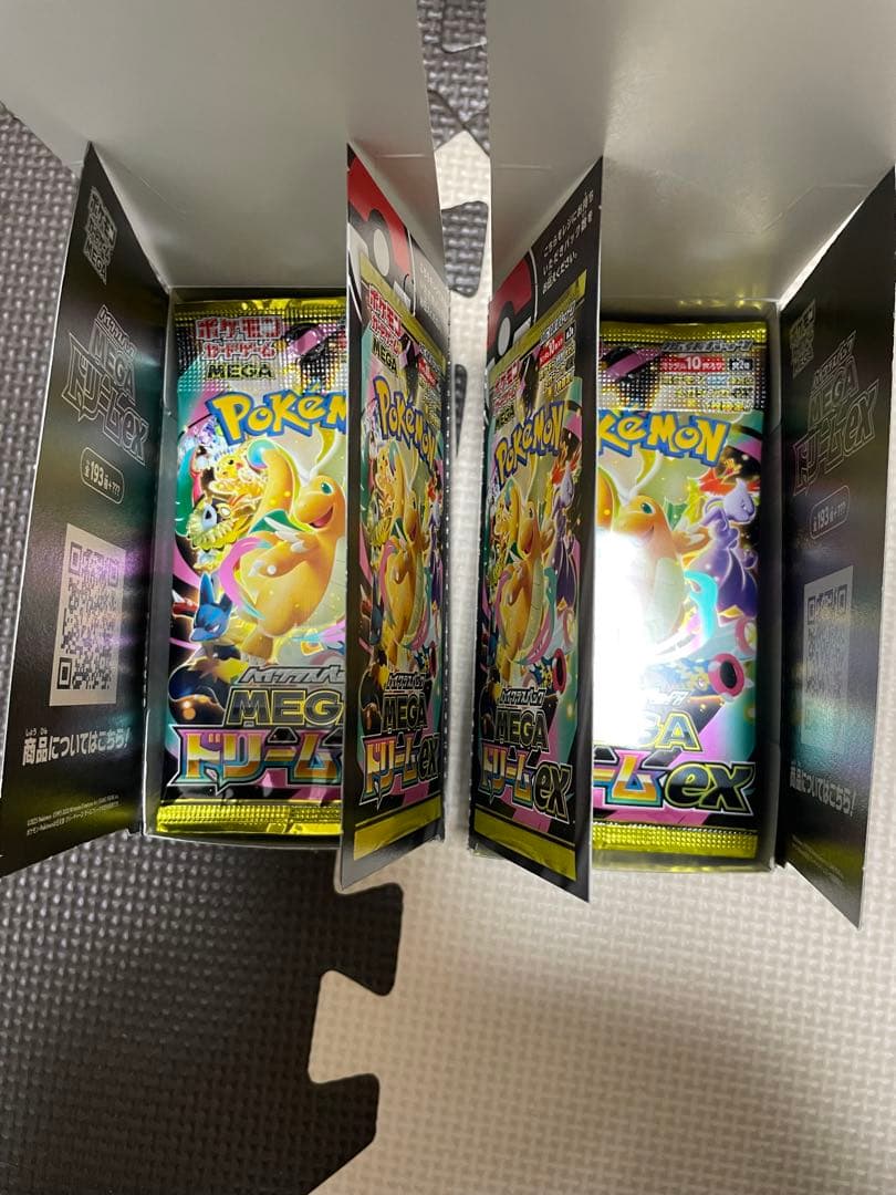 ポケモンカードゲーム MEGAドリームEX 2box