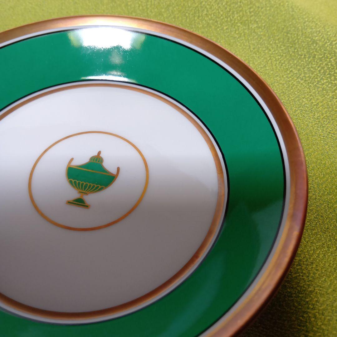 リチャードジノリ　インペログリーン　カップ＆ソーサー　イタリア製 プレート廃盤