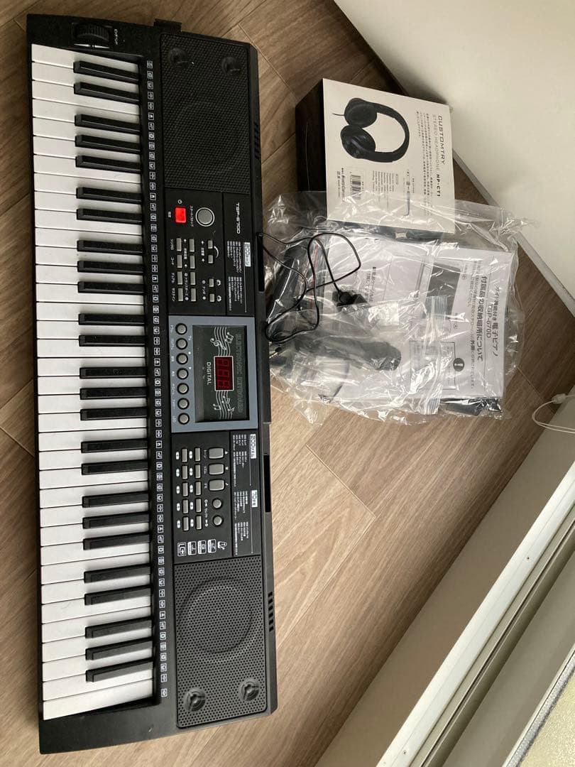 ガイド機能付き電子ピアノ