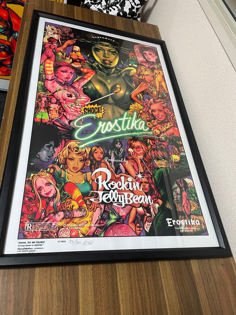 J*P様 ロッキンジェリービーン　シルクスクリーン　EROSTIKA20周年　専
