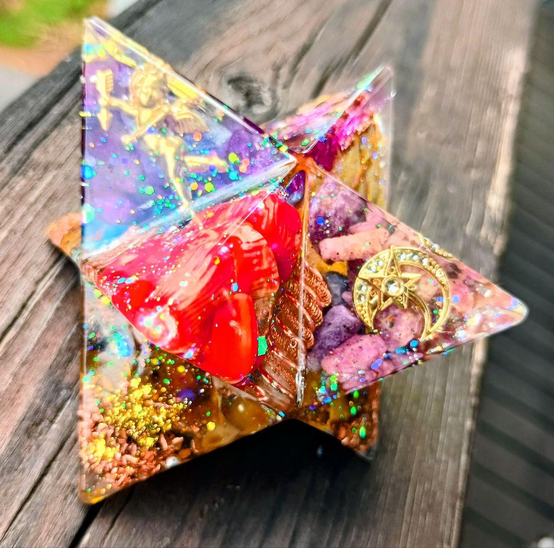 RUBY&SAPPHIRE♾️マカバスターのオルゴナイト♥やまさま♥専用