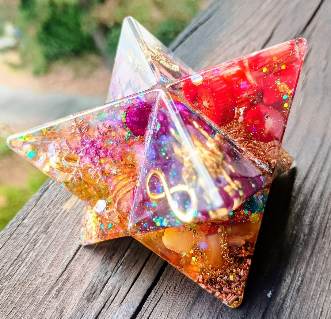 RUBY&SAPPHIRE♾️マカバスターのオルゴナイト♥やまさま♥専用