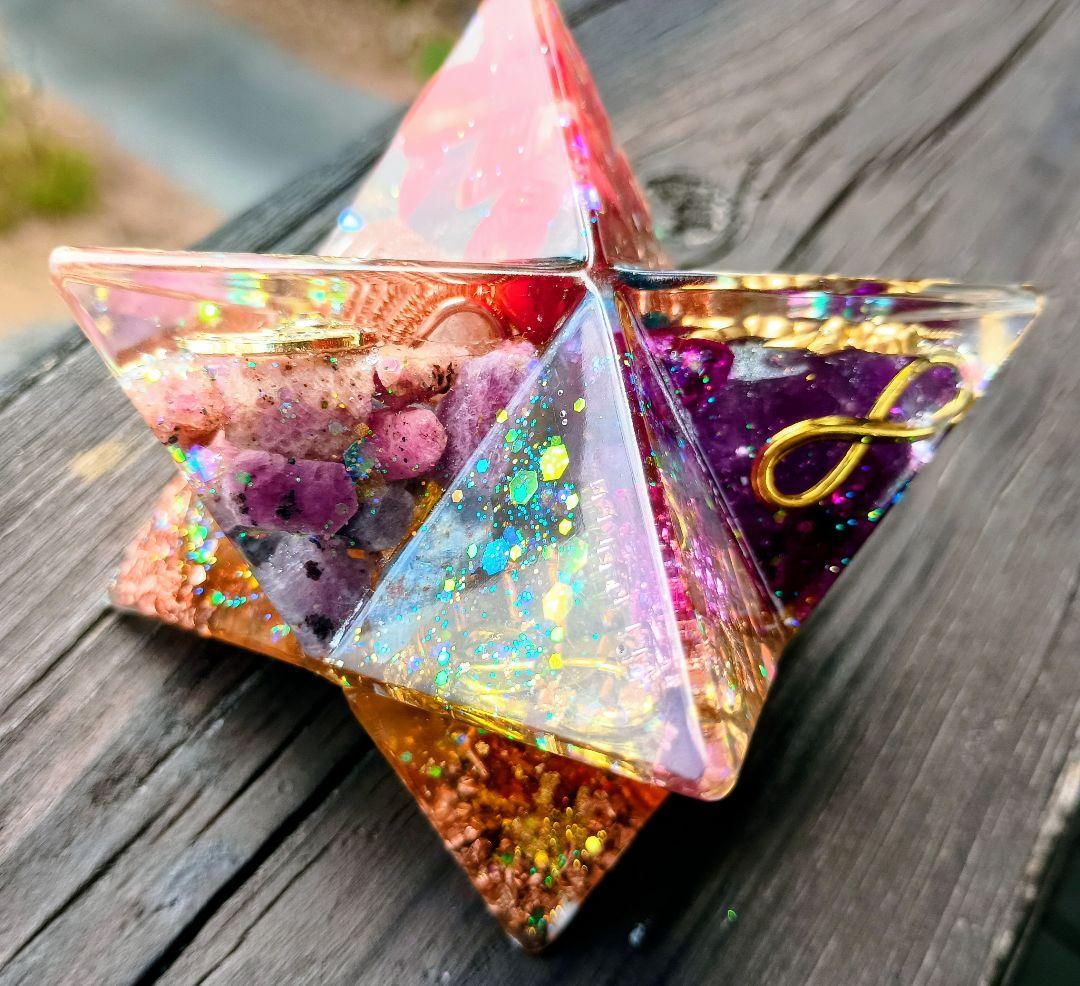 RUBY&SAPPHIRE♾️マカバスターのオルゴナイト♥やまさま♥専用