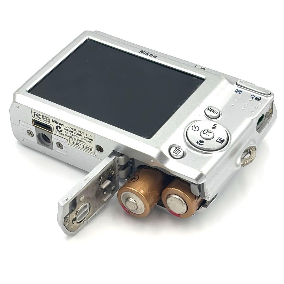 Nikon ニコン COOLPIX L15 単三電池 デジカメ コンデジ