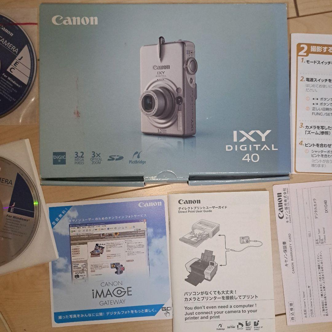Canon デジタルカメラ IXY digital 40 液晶ジャンク