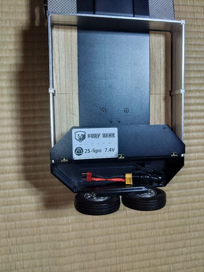 ホビーラジコン FURY BEAR 2+5 axle semi low loader