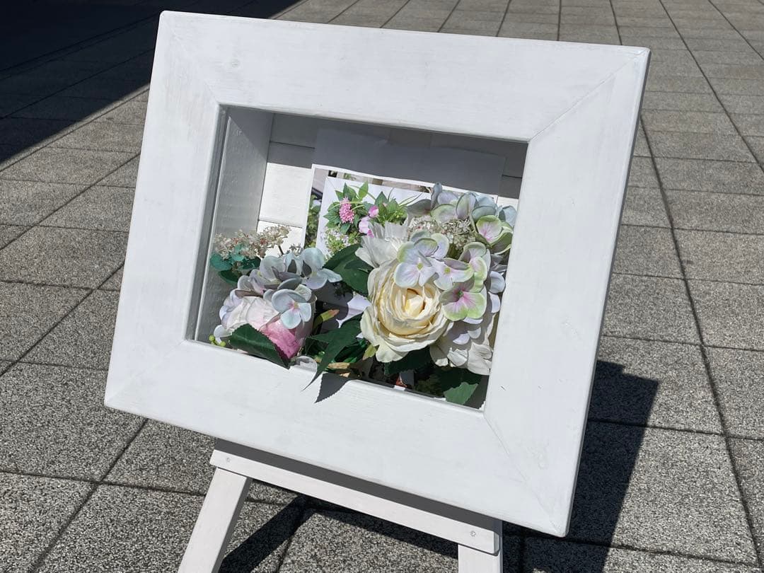 木製額縁プランターイーゼル付きMサイズ