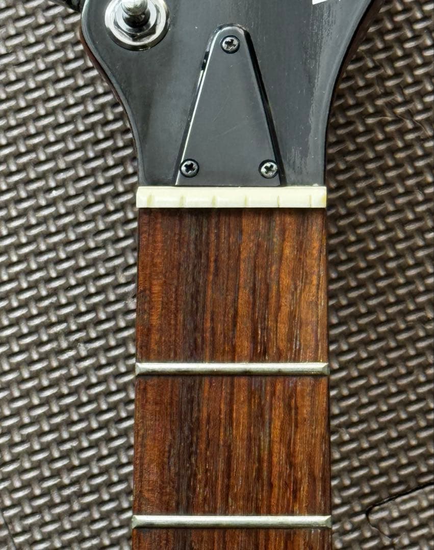 【ビンテージ】ヤマハAPX-6S ブラック 希少ストラトヘッド 純正ハードケース