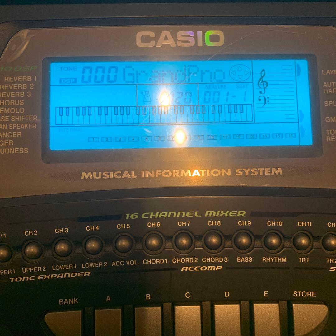 CASIO CTK-731 キーボード