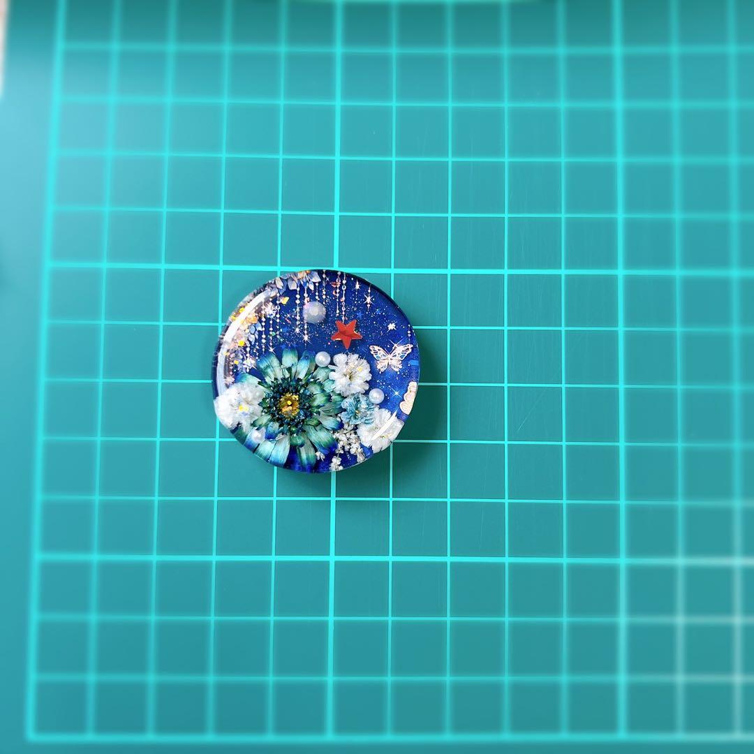 レジン ヘアゴム ドライフラワー No.932