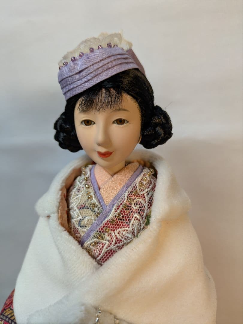 手足稼働1/6胡粉仕上げヘッド付ドール『久羅々』スタンド付ドール本体のみ