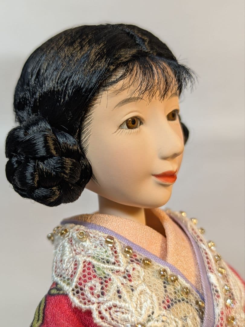 手足稼働1/6胡粉仕上げヘッド付ドール『久羅々』スタンド付ドール本体のみ