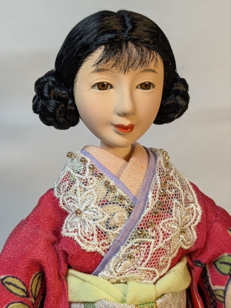 手足稼働1/6胡粉仕上げヘッド付ドール『久羅々』スタンド付ドール本体のみ