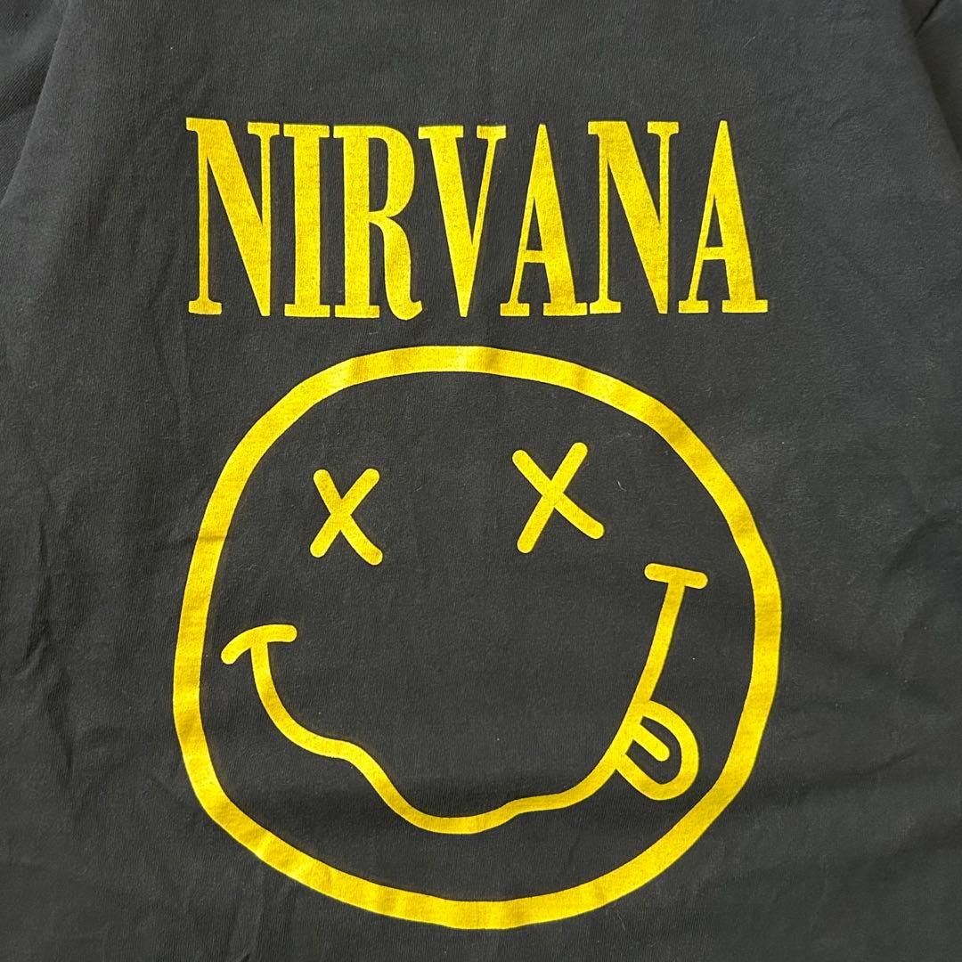 希少 NIRVANA the GTS vitage バンド Tシャツ スマイル