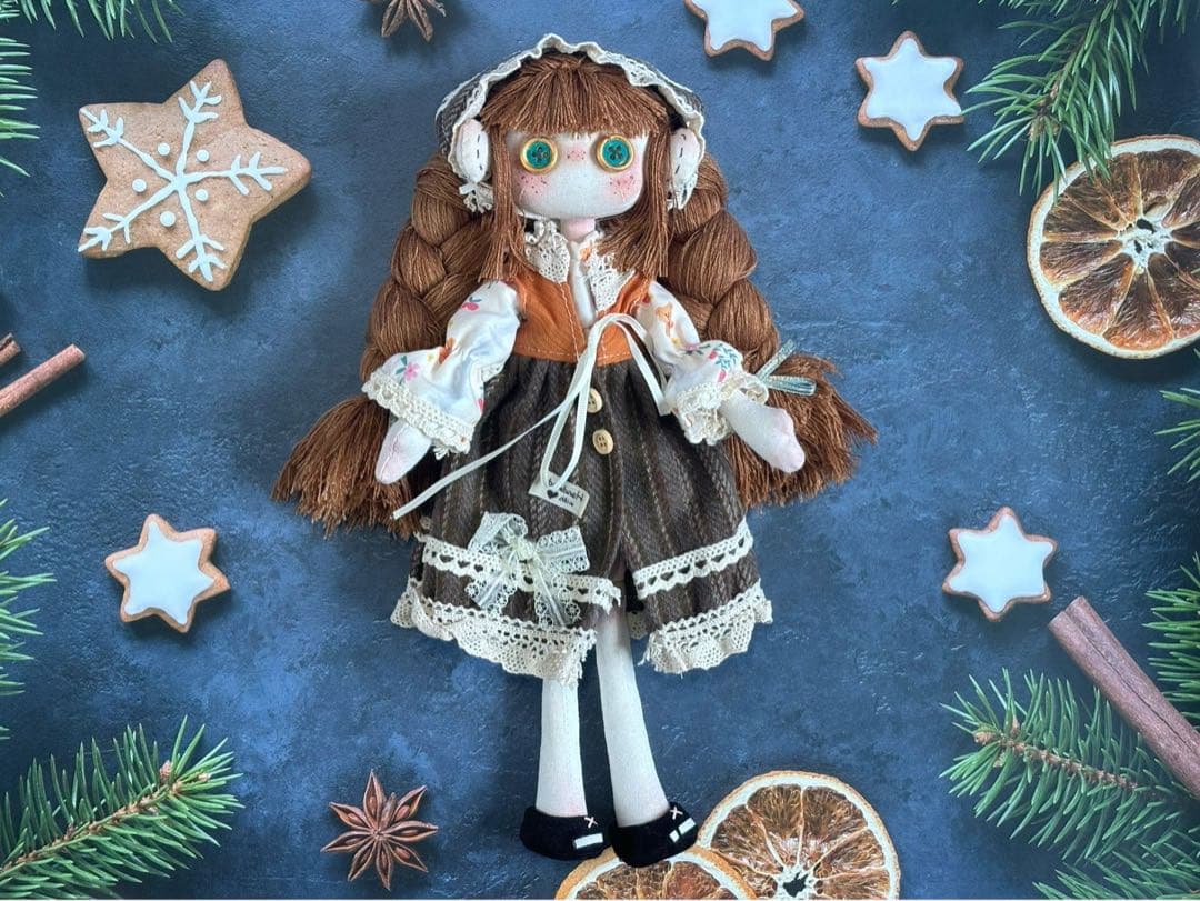 無属性　自作ぬいぐるみ　ハンドメイド　お人形　ドール