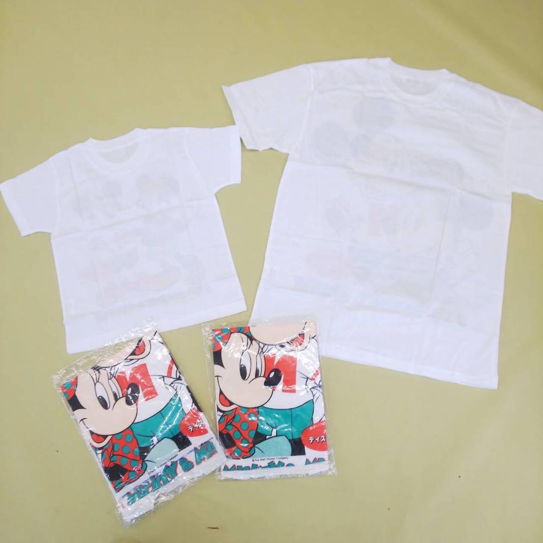 DIA CLUB 講談社 ミッキー・ミニー 親子ペアTシャツ 2枚入り 3点 ♡