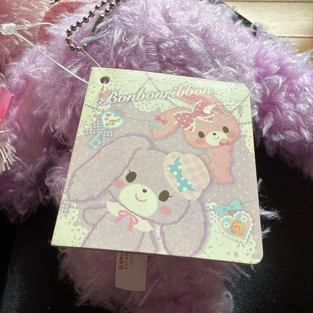 平成レトロ⭐️サンリオ⭐️ボンボンリボン ぬいぐるみラララフローラマスコットタグ付き