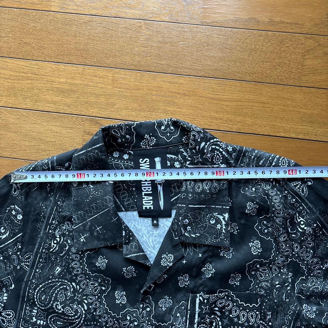 SWITCHBLADE バンダナ柄 半袖シャツ M