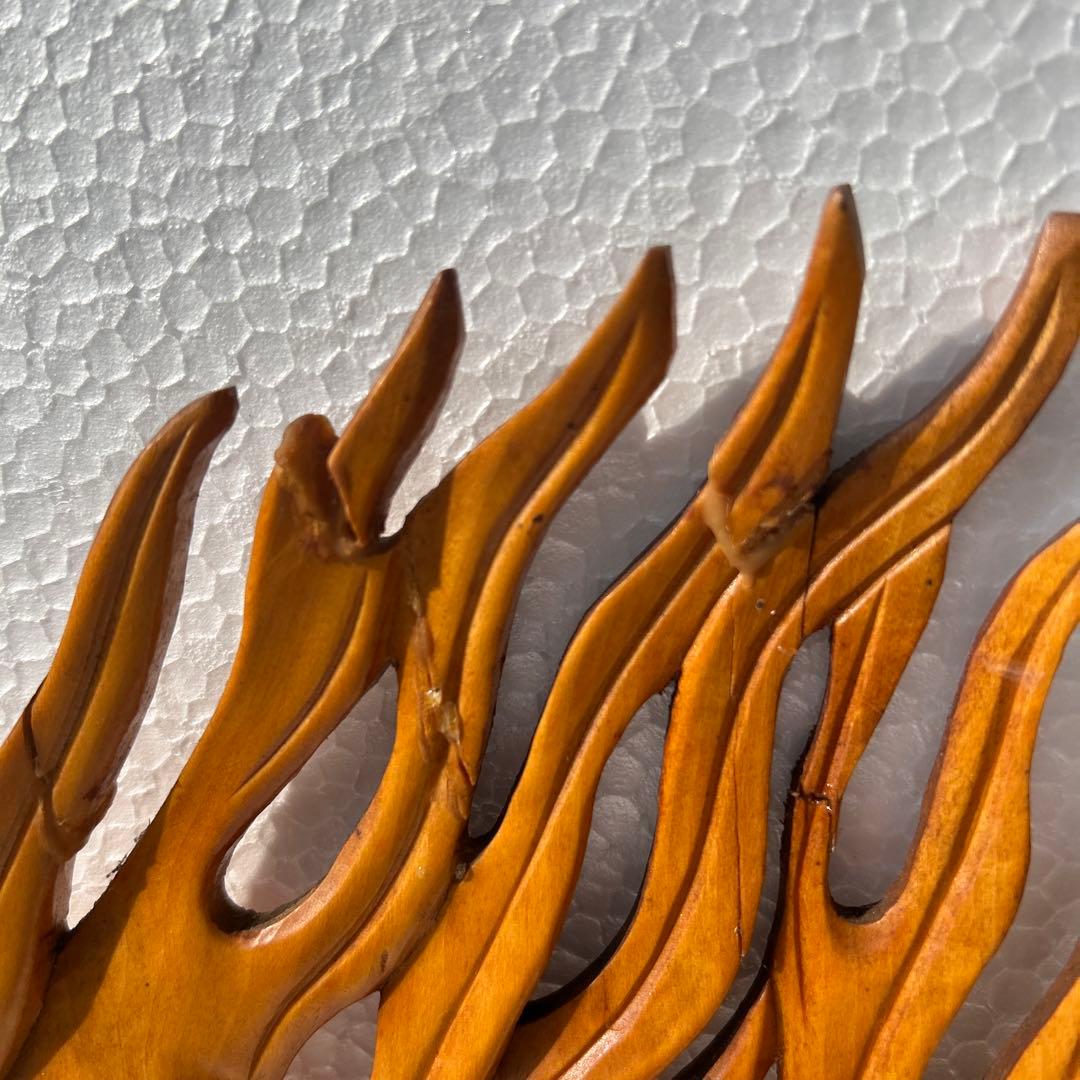 木製仏像 不動明王のデザイン 約70センチ